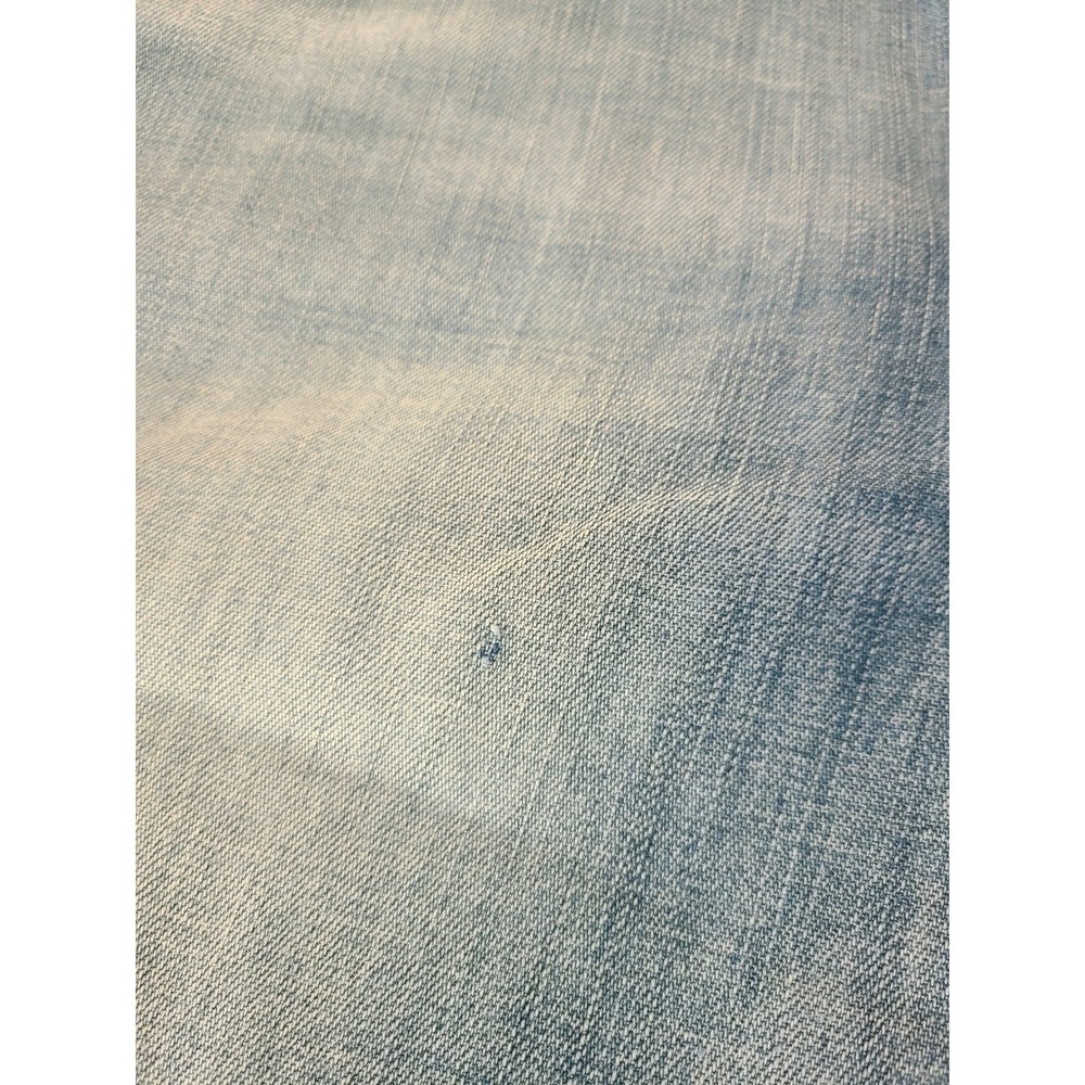 Y2K 7 For All Mankind Crinkle Pocket Bootcut Flare Jeans Light Wash Blue 29 - Picture 9 of 11